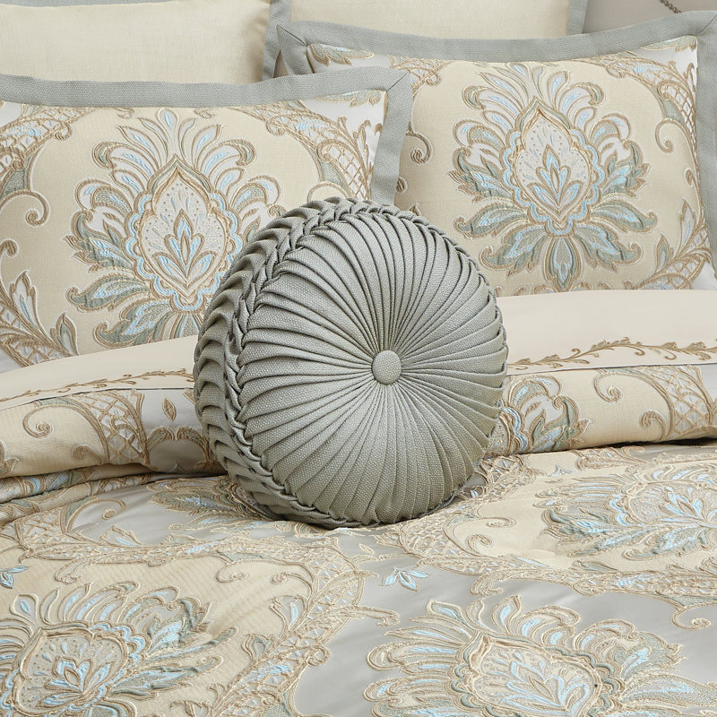 Coussin décoratif capitonné Rita