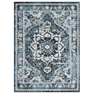 Afsana Camry Blue Area Rug