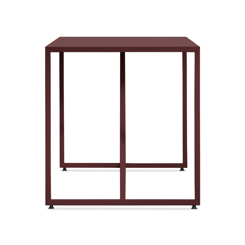 Strut Dining Table, 28" W x 56" L, Standard (29" Height), Celery