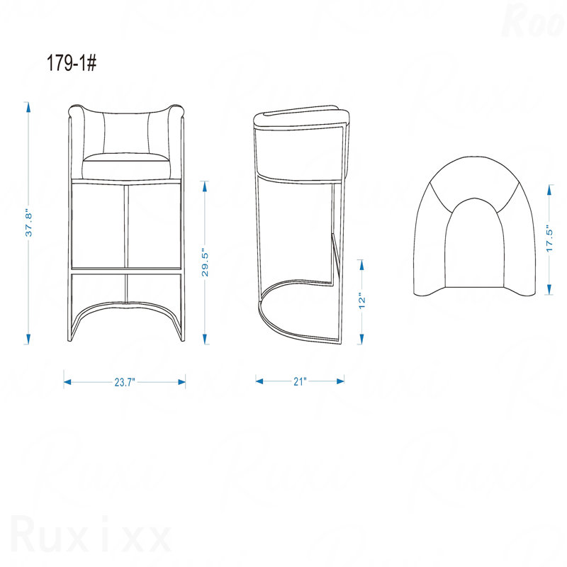 Tabouret de bar parfait pour les salons modernes - Chaise
