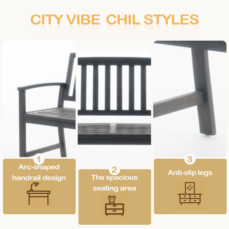 Banc, Gris foncé