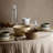 Rhombe Earth Serving Bowl - 8.7" Marble