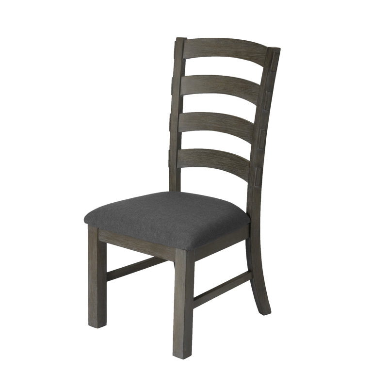 Chaise d'appoint Wilfredo Linen, Gris foncé