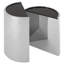 Aguayo Glass Top Block Nesting Tables