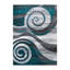 Tapis à motif de tourbillon moderne Aliodja-2038312894
