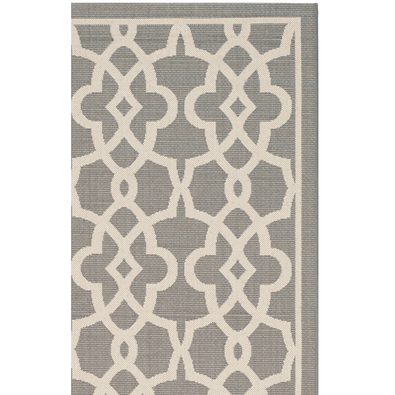 Courtyard Performance Chevron Indoor/Outdoor Area Rug, Runner 2'7" x 8'2"