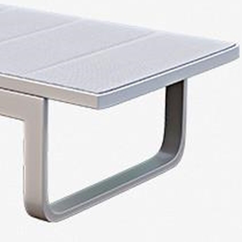Naazir Outdoor Metal Chaise Lounge