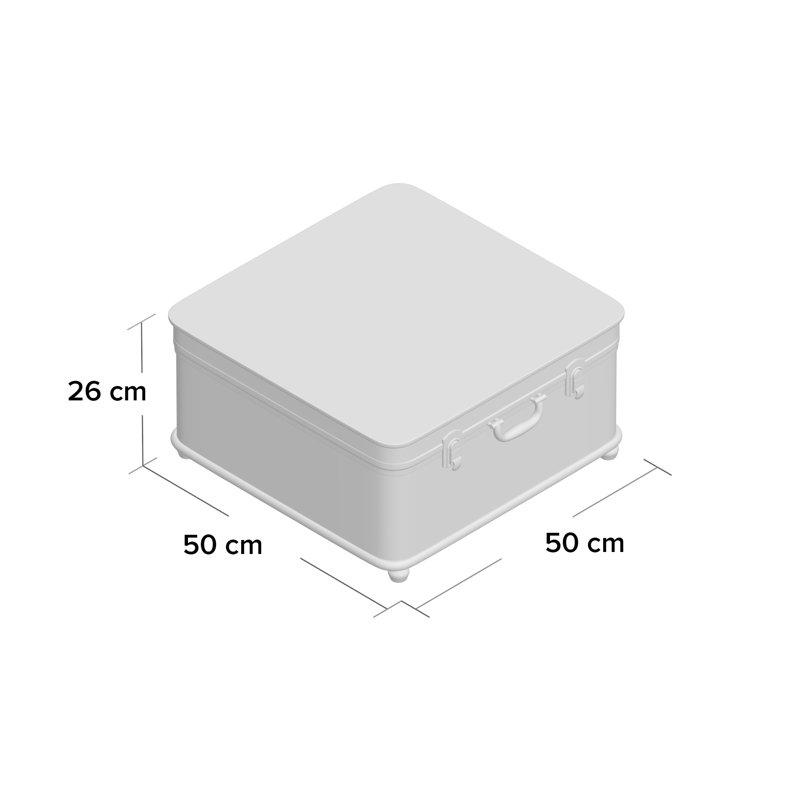 Ukiah Solid Coffee Table with Storage