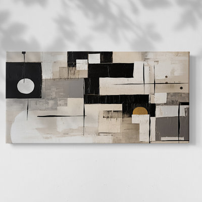 Abstrait, série CCXCII, galerie encadrée, prête à être accrochée