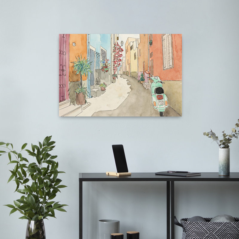 1 Piece Wrapped Canvas Wall Art, 40.64 cm H x 60.96 cm W