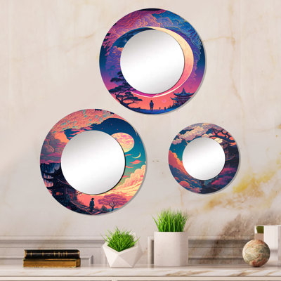 Koerich Metal Round Mirror