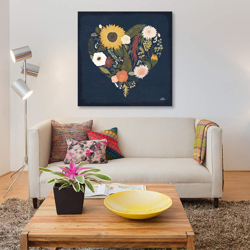 « automne d’automne x », impression sur toile, H 12 po x l 12 po x P 1,5 po, Toile tendue, Pas de tapis