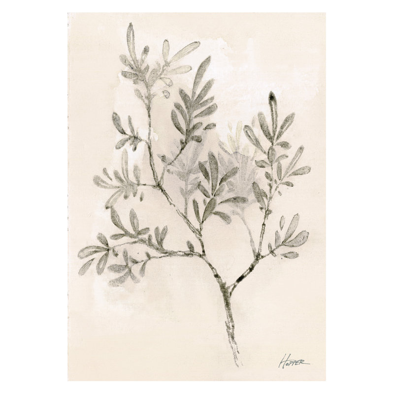 «Organic Botanical Branch», reproduction sur toile tendue, H 16 po x l 12 po