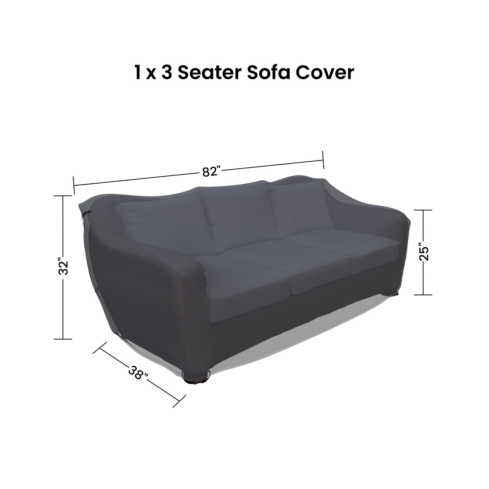 Melbourne Outdoor Patio Sofa Cover