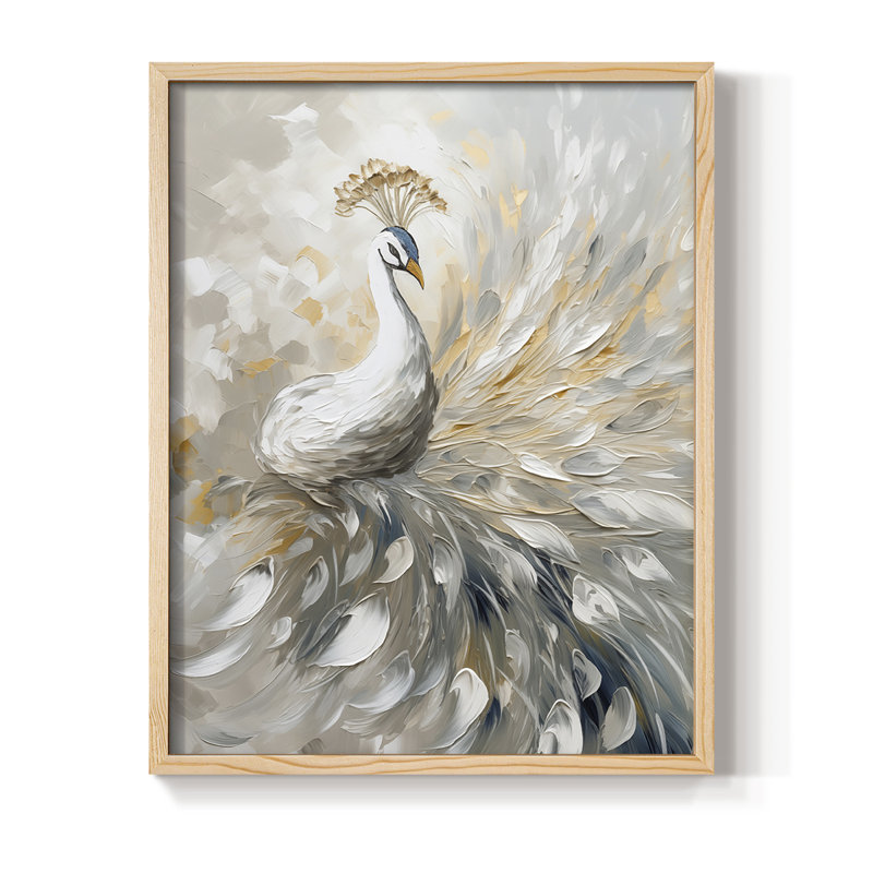 ANIMALS Series CCLV III, reproduction encadrée - bois massif, H 21 po x l 17 po