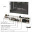 Meuble télé flottant Luna pour console média murale jusqu'à 80 po-937267543