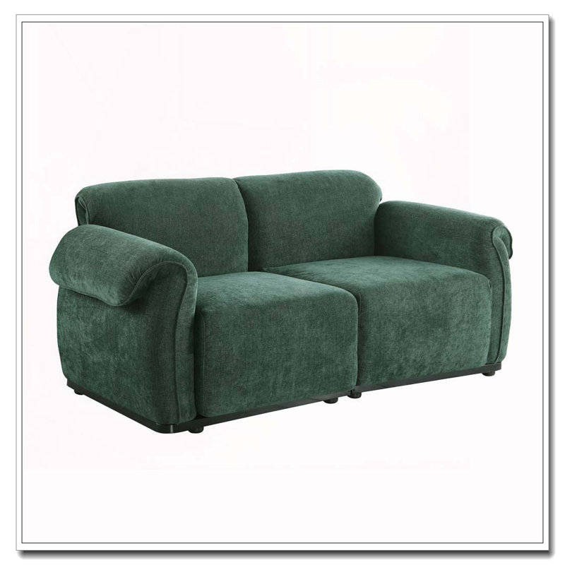 Canapé de 68,5 po de longueur, Vert