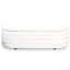 Banc blanc Cabana avec rangement
