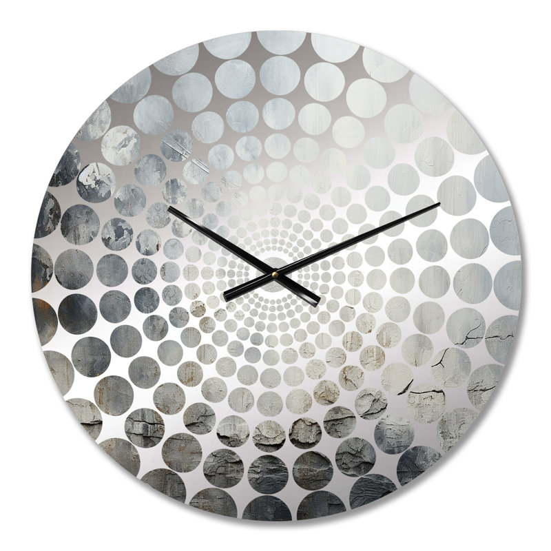 Besir - Horloge murale abstraite, Médium