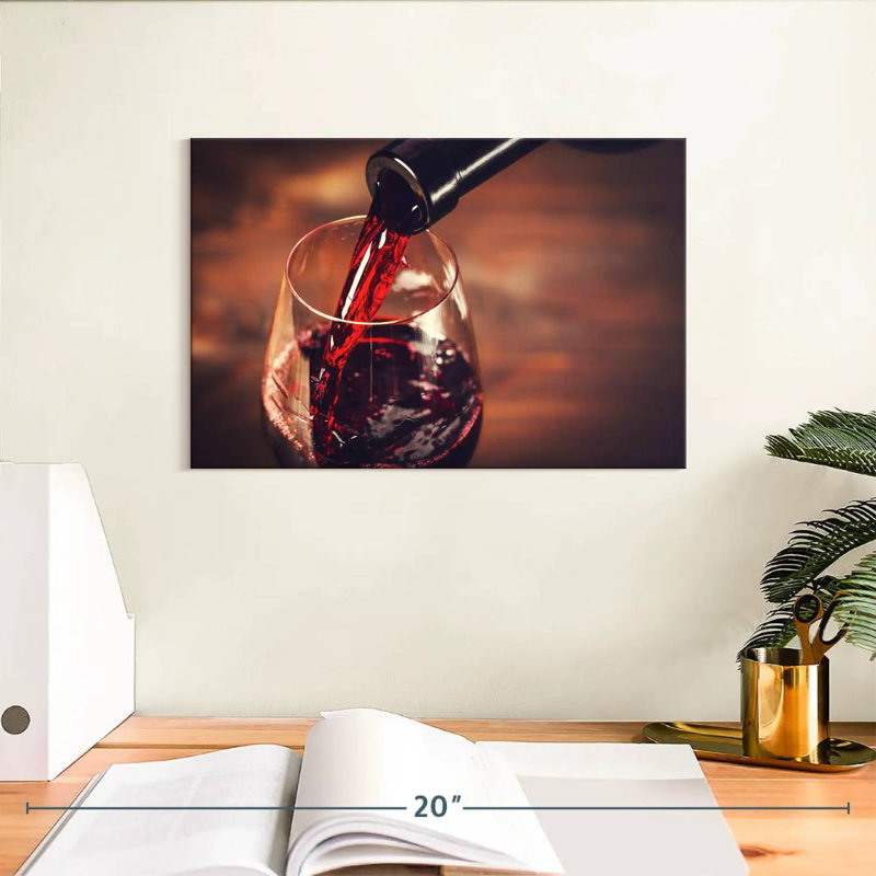 Yarlin Red Wine Tasting, 8" H x 12" W