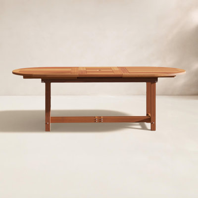 Alyisa 71'' Extendable Outdoor Dining Table
