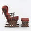 Chaise berçante et repose-pieds Azariyah Konfor-709691559-745961577