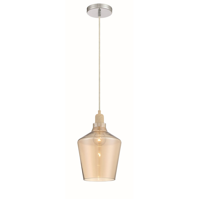 Abe 1 - Light Transparent Single Pendant