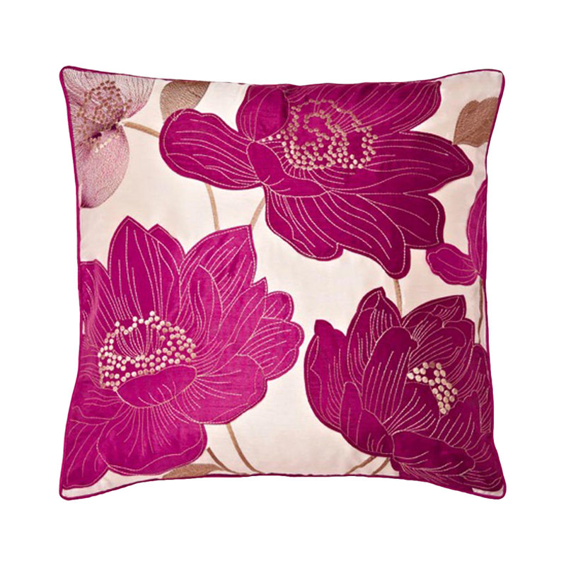 Hannah Cushion Cover, Black