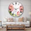 Maison Des Fleurs II - Horloge murale maison de campagne-36850709