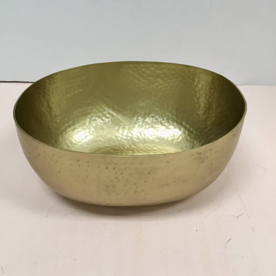 Everly Quinn Stainless Steel Salad Bowl