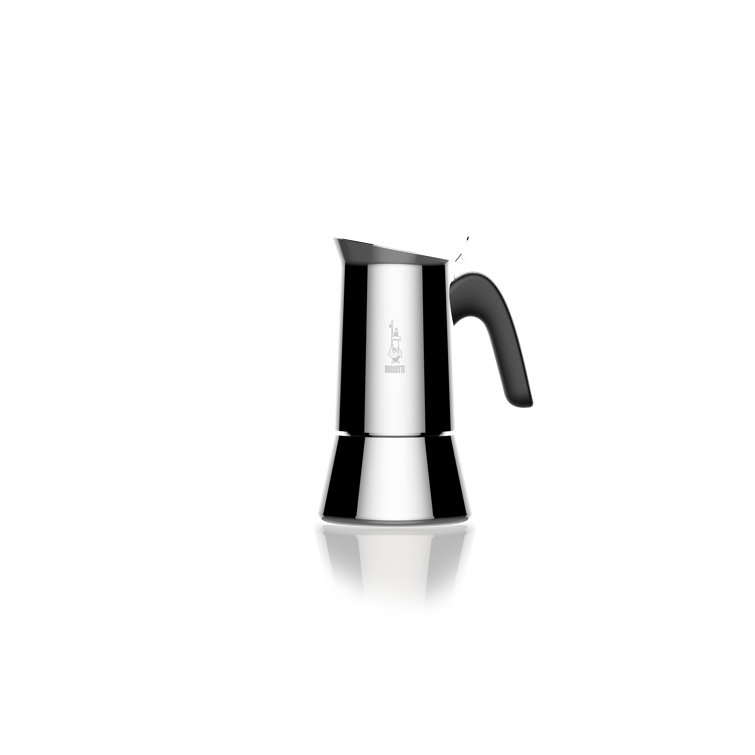 Bialetti Venus 2 Cup Stainless Steel Stovetop Espresso Maker 