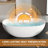 KAKUSIGA 65.2" Freestanding Soaking Bathtub, Solid Surface Stone Resin Tub
