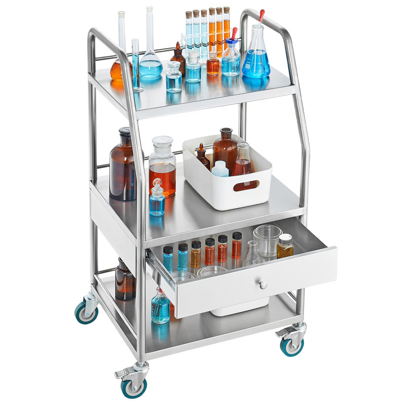 39'' H x 21.1'' W Utility Cart with Wheels