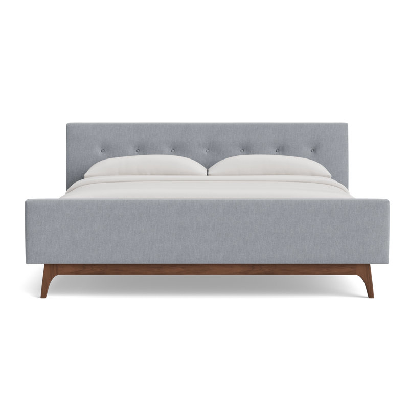 Tyler Bed, Performance Weave - Zinc, California King