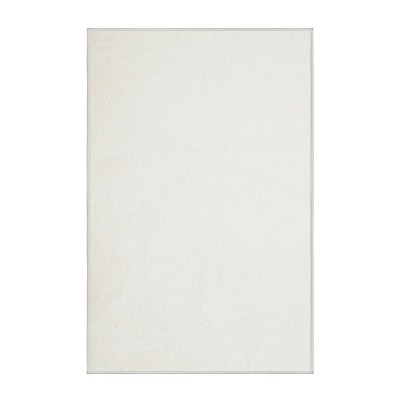 Tapis gris / crème Rawe, Rectangle 8 pi x 12 pi