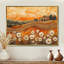 Marguerites fleurs grange audacieux paysage II - marguerites Art mural-962772352-935914264-962772372