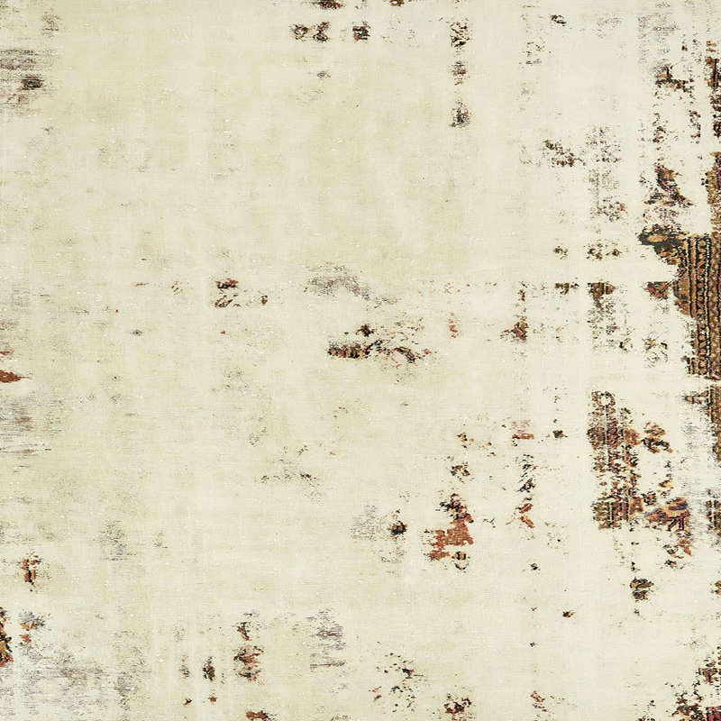 Abstract Indoor Rug, Square 6'
