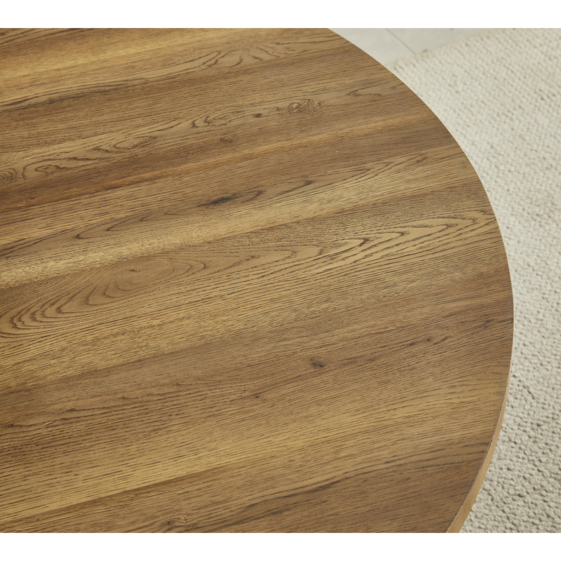 Hoswell Round table with metal base