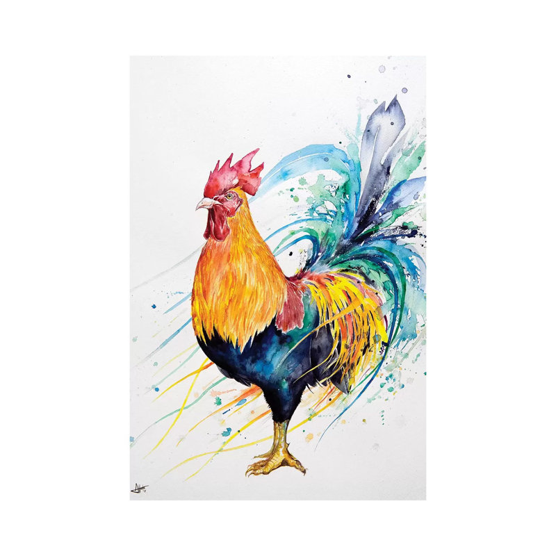 Pyre by Marc Allante - Wrapped Canvas Painting, 66.04 cm H x 45.72 cm W