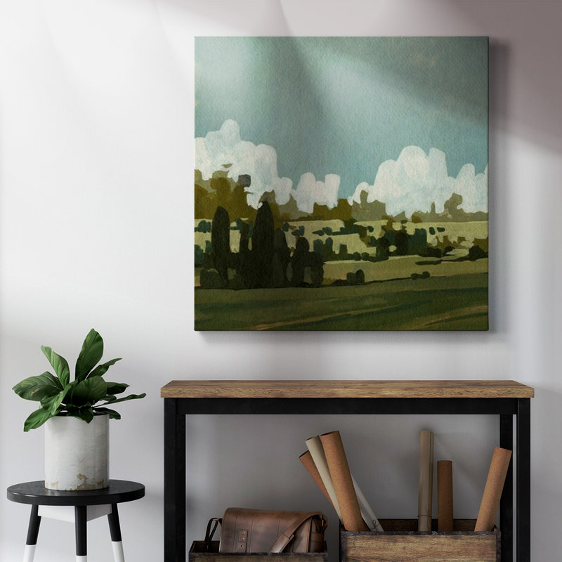 Toile tendue avec châssis Lush Summer I-Premium Gallery - prête à être accrochée