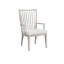Windsor Back Arm Chair in Gray