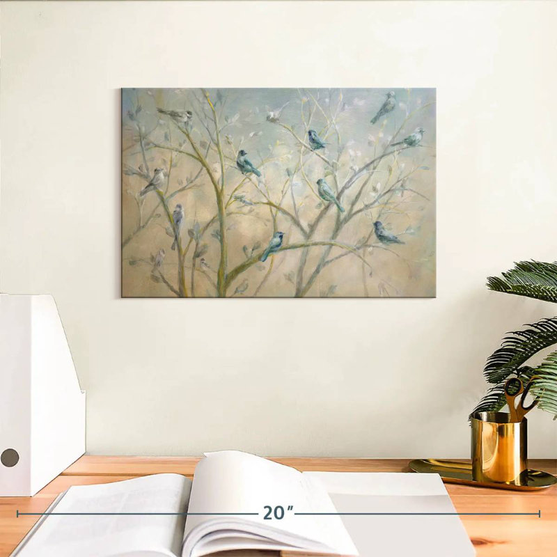 Brampt Spring Gathering, 8" H x 12" W