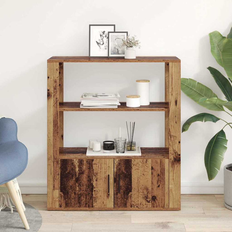 80cm Sideboard, Old Wood