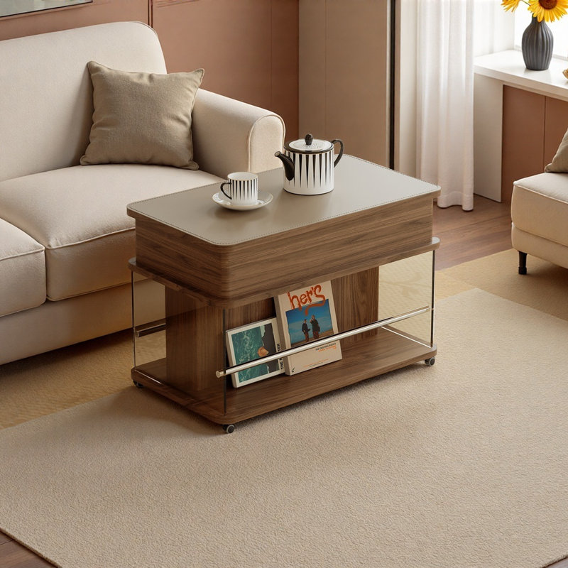 Table basse de style rétro minimaliste français