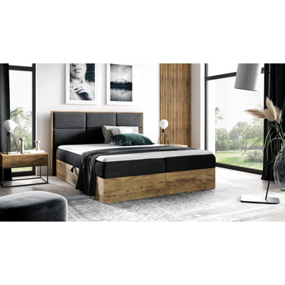 Boxspringbett Verdia mit Topper und Bettkasten