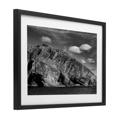 Horizons Of Land Framed Print Under Glass, design by Norm Stelfox