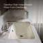 Iron Plains Trough Rectangle Dual Mount Bathroom Sink with Overflow-27173362