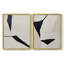 Série ABSTRACT DCxxxi - reproduction encadrée de qualité supérieure - prête à être accrochée - aucun clou requis - aucun clou requis-103769427-103769426