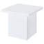 Ensemble de tables basses 2 pièces blanc ultrabrillant