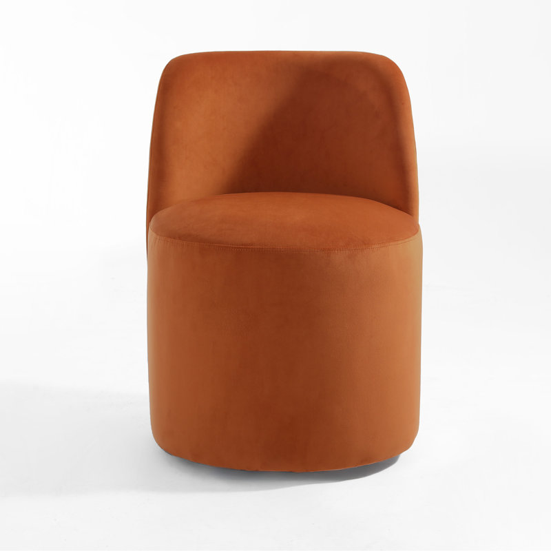 Chaise de baril Minimalist, Orange